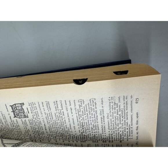 Websters New Universal Unabridged Dictionary Deluxe 2nd Edition hardcover book - Picture 11 of 16